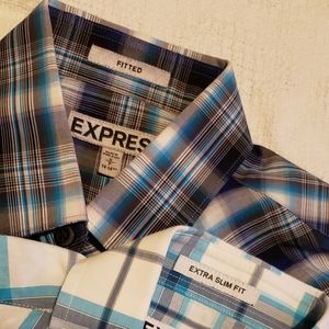 Express button down dress shirts